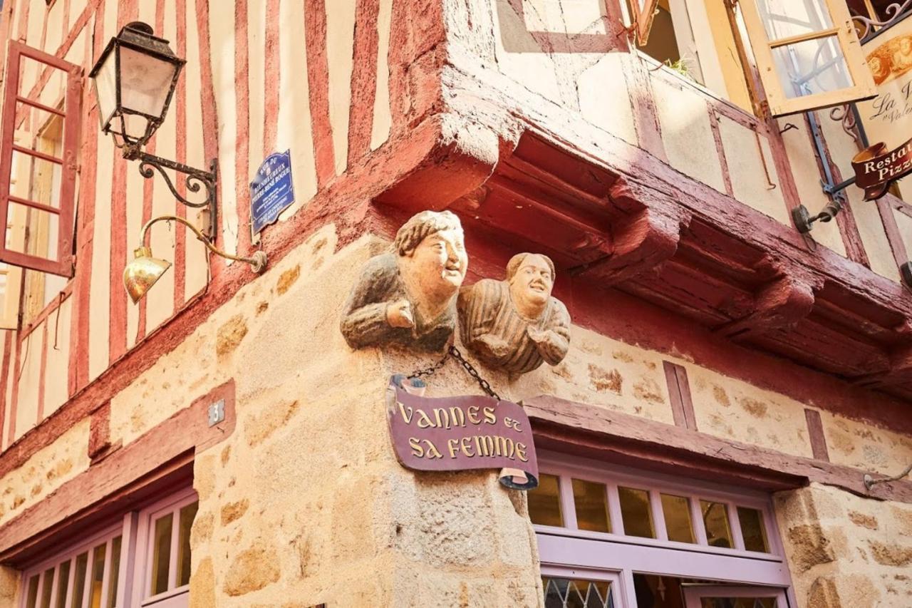 Studio Convivial En Plein Coeur Du Centre Historique De Vannes Apartment Екстериор снимка